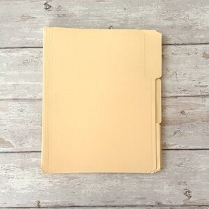 25ct Manila File Folders Office Depot Office Filing Cabinet Supplies Bulk Bundle